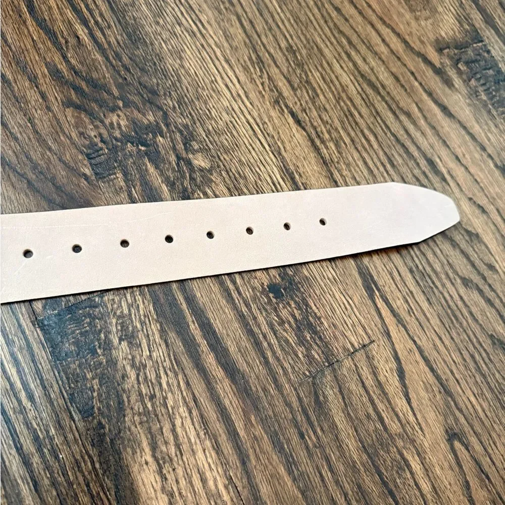 NWT RAG & BONE Jumbo Boyfriend Waist Belt Pelican